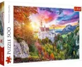 Trefl. Puzzle 500. Widok na zamek Neuschwanstein - tantis.pl