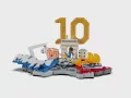 LEGO® Kylian Mbappé — piłkarskie momenty 43013 - tantis.pl