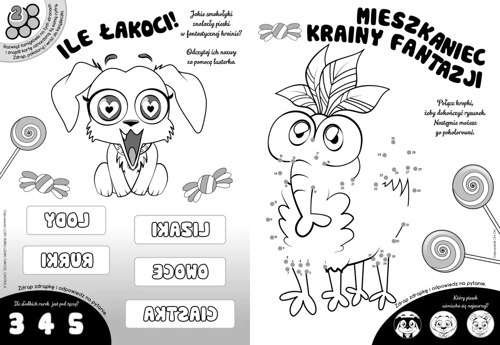 Chi Chi Love. Zdrapuj, koloruj, naklejaj - tantis.pl