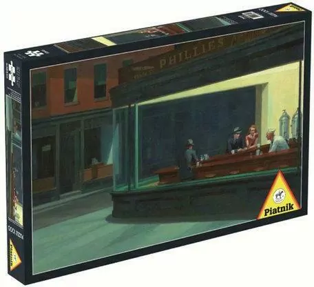 Puzzle 1000 el. Hopper Nighthawks - tantis.pl