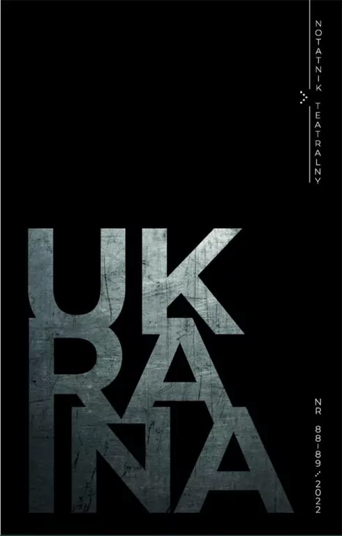 Notatnik teatralny 88-89/2022 Ukraina - tantis.pl