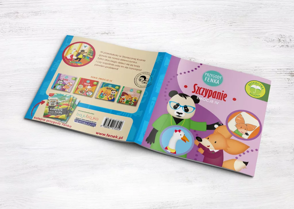 Szczypanie. Emocje IV. Przygody Fenka - tantis.pl