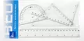 Zestaw geometryczny Linijka 20cm - tantis.pl