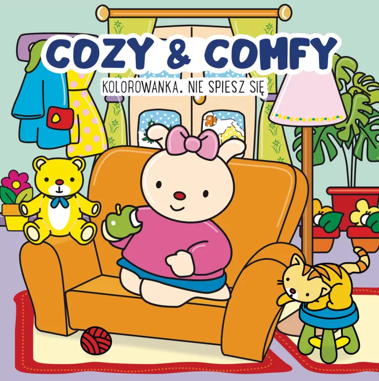 Kolorowanka Cozy & Comfy. Nie spiesz się - tantis.pl