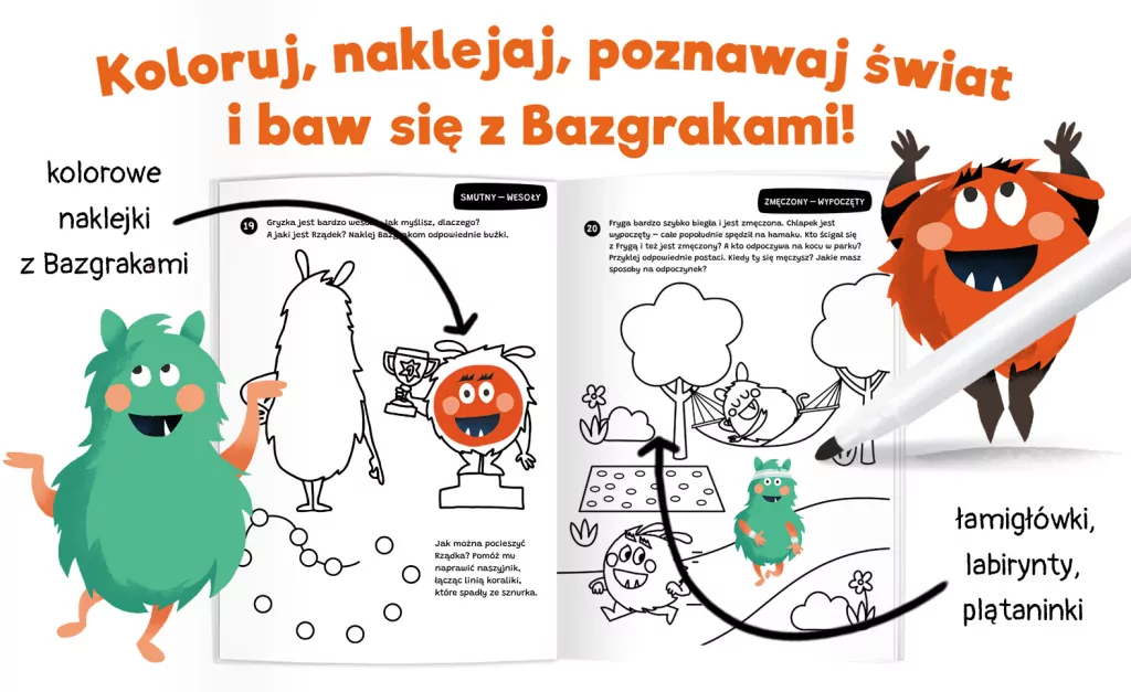 Bazgraki poznają przeciwieństwa. Kapitan nauka - tantis.pl