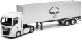 Truck z przyczepą Man TGX 1:32 WELLY - tantis.pl