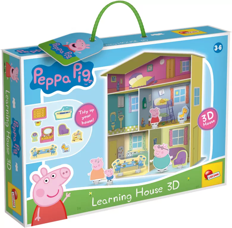 Learning house 3D. Peppa Pig - tantis.pl