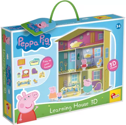 Learning house 3D. Peppa Pig