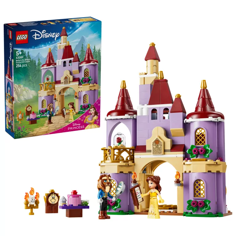 LEGO® Zaczarowany zamek Pięknej i Bestii 43289 - tantis.pl