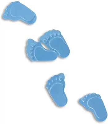 Konfetti stópki niebieskie