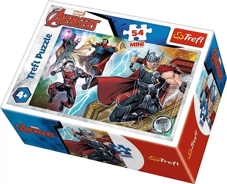 Puzzle 54 mini. The Avengers 4. Bohaterowie - tantis.pl