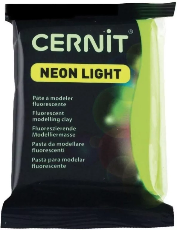Modelina neonowa zielona 56g - tantis.pl