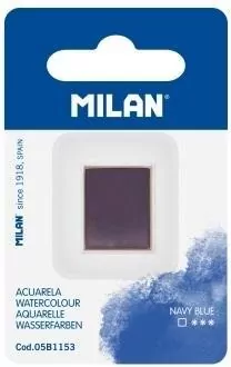 Farba akwarelowa w kostce granatowy MILAN