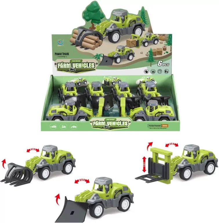 Plastikowy traktorek - tantis.pl