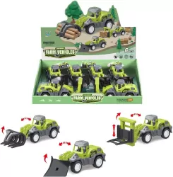 Plastikowy traktorek