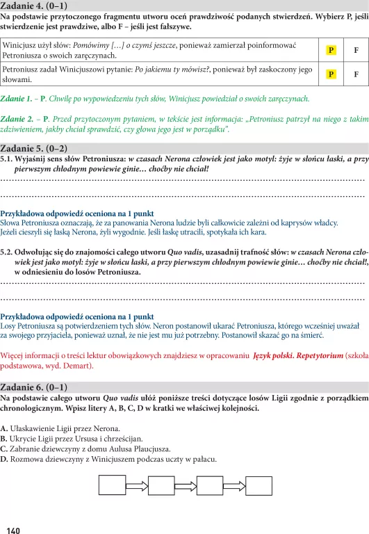 Arkusze egzaminacyjne J. polski dla 8-klasisty - tantis.pl