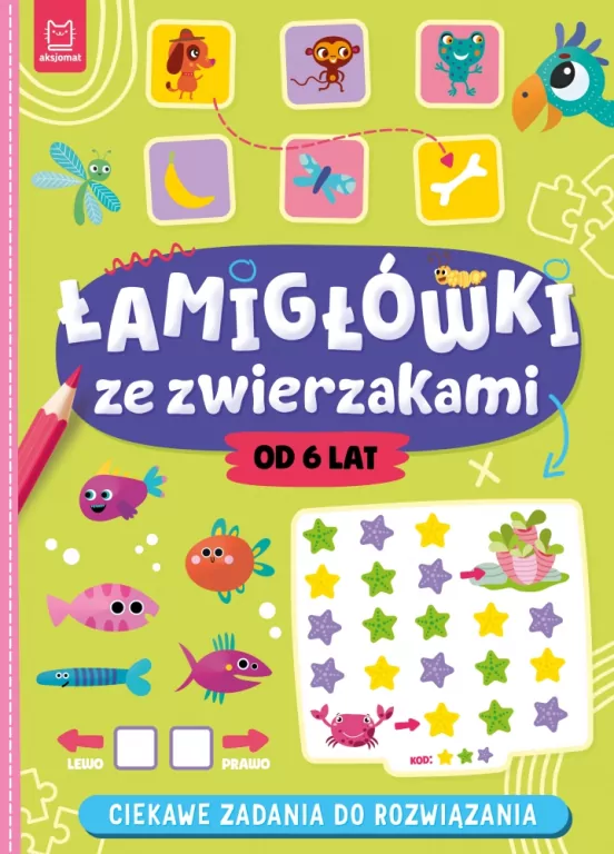 Łamigłówki ze zwierzakami - tantis.pl