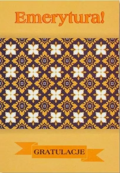 Kartka Emerytura V08 - tantis.pl