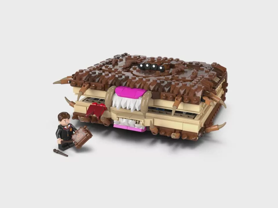 LEGO® Harrt Potter. Potworna księga potworów z zębami 76449 - tantis.pl