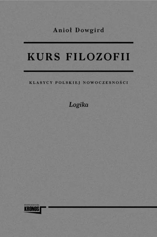 Kurs filozofii. Tom 1-2 - tantis.pl