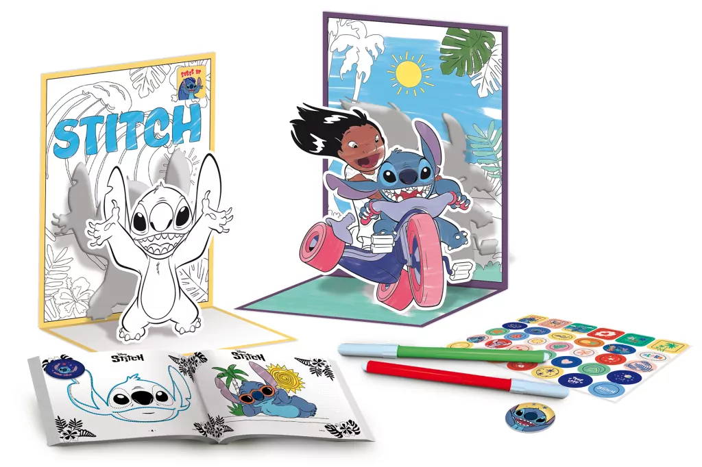 Stitch szkoła rysowania z plecakiem - tantis.pl