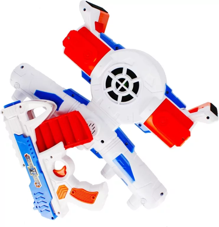 Pistolet na strzałki na baterie z akcesoriami Mega Creative 482856 - tantis.pl