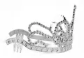Tiara księżniczki, srebrna - tantis.pl