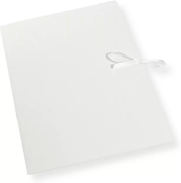 Teczka A4 wiązana biała 300gsm - tantis.pl