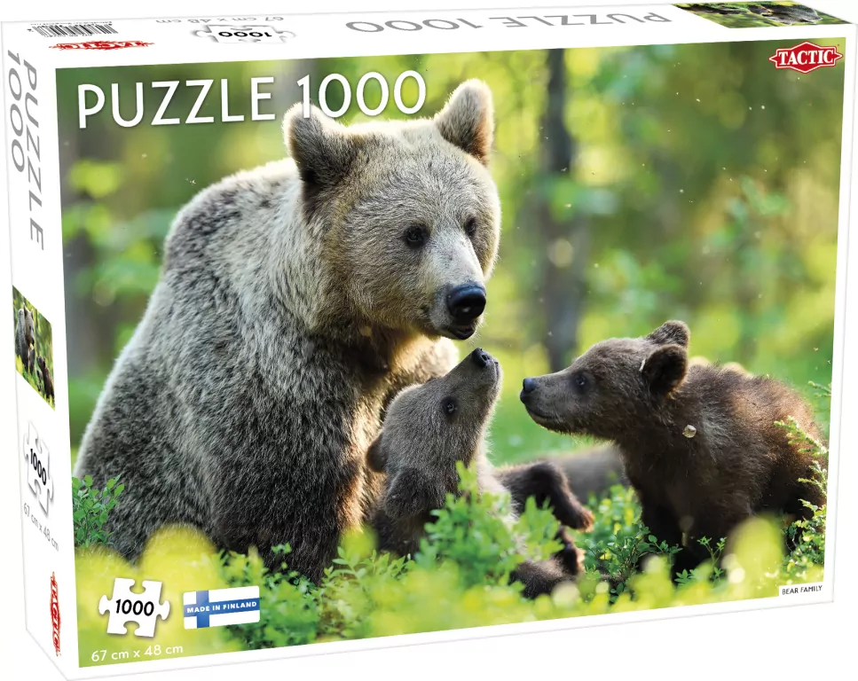 Puzzle 1000 Lovers Bear Family - tantis.pl