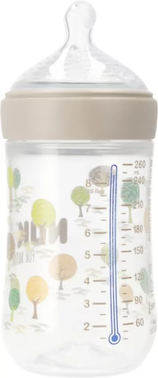 NUK. For Nature. Butelka ze smoczkiem. 260 ml. Drzewa - tantis.pl