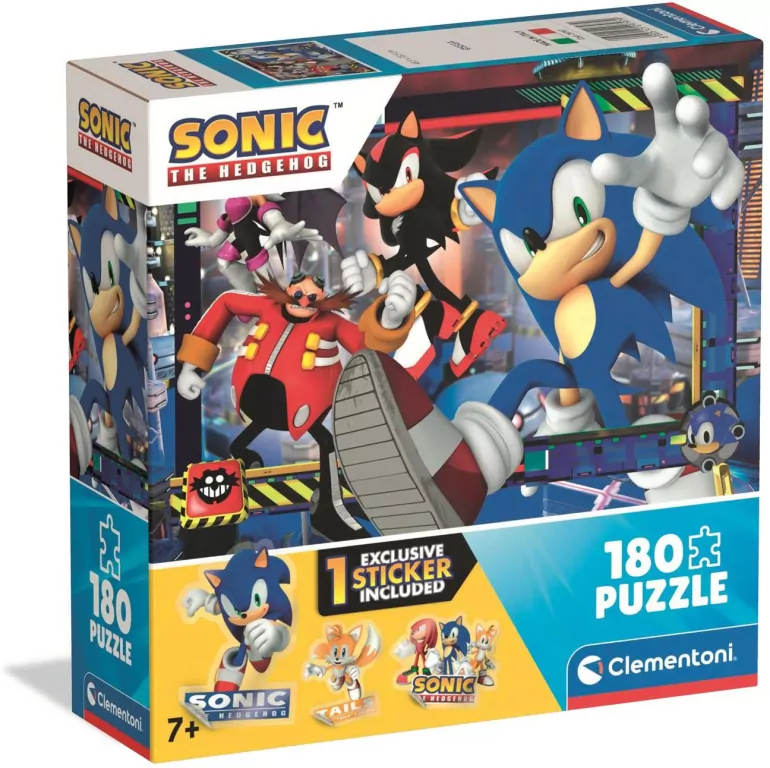 Puzzle 180 Super Color SONIC - tantis.pl