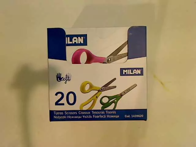Nożyczki szkolne Milan dla leworęcznych (1439620) - tantis.pl