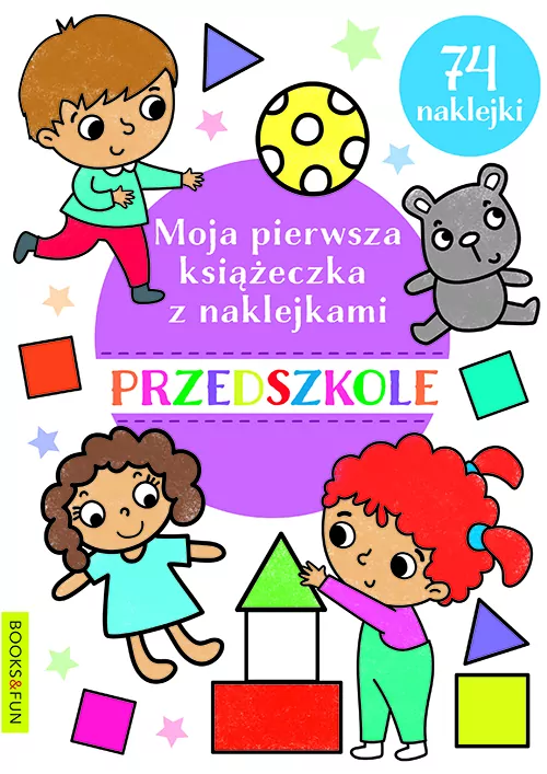 Moja pierwsza książeczka z naklejkami. Przedszkole - tantis.pl