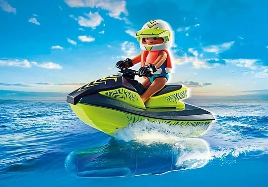 Playmobil 71464 Łódz straży pożarnej ze skuterem wodnym - tantis.pl