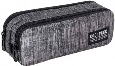Piórnik saszetka podwójna prostokatna - Clio - Snow Grey C69161 CoolPack - tantis.pl