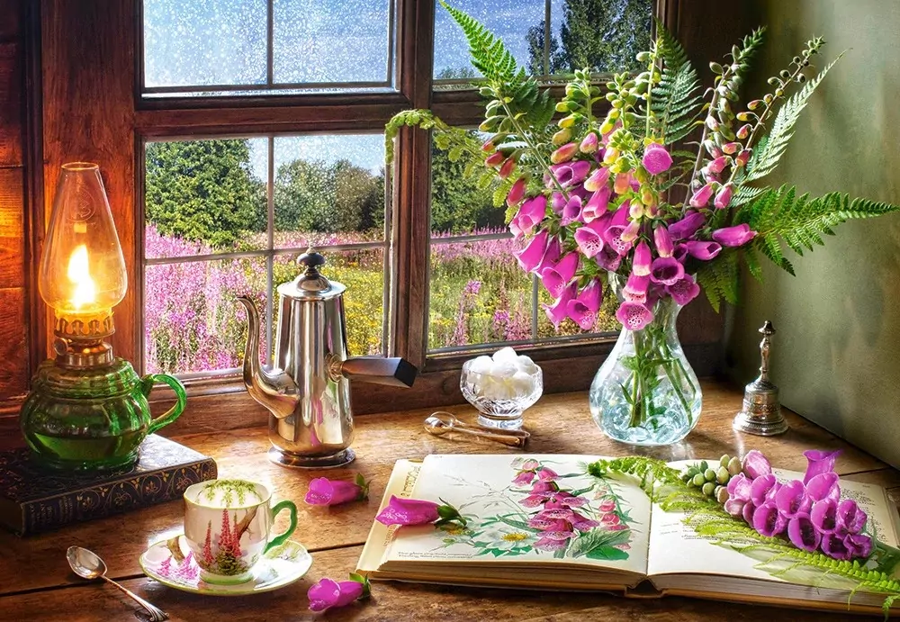 Puzzle 1000. Still Life with Violet - tantis.pl
