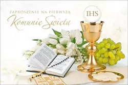 Zaproszenie Komunia Z. C6-362
