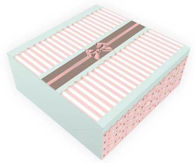 Pudełko 230x230x105cm Paski, 5 sztuk - tantis.pl