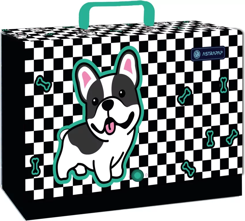 Teczka z rączką XL Cute Puppy 9cm Astrapap - tantis.pl