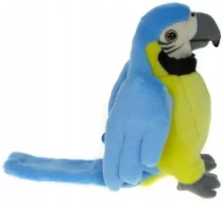 Papuga niebieska 25cm