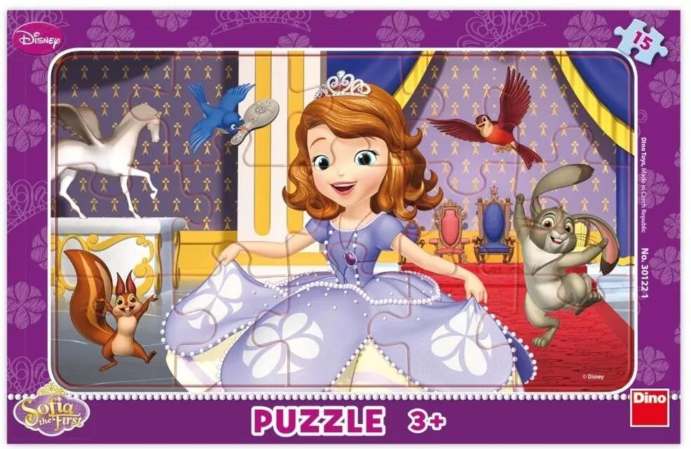 Puzzle 15 ramkowe Jej wysokość Zosia - tantis.pl