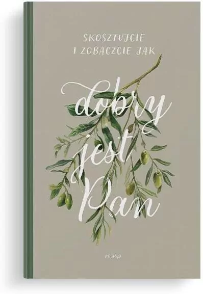 Notatnik Lux. Skosztujcie i zobaczcie, oliwka - tantis.pl