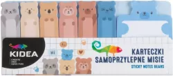 Karteczki samoprzylepne Misie KIDEA