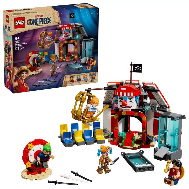 LEGO® One Piece. Namiot cyrkowy klauna Buggy’ego 75637 - tantis.pl