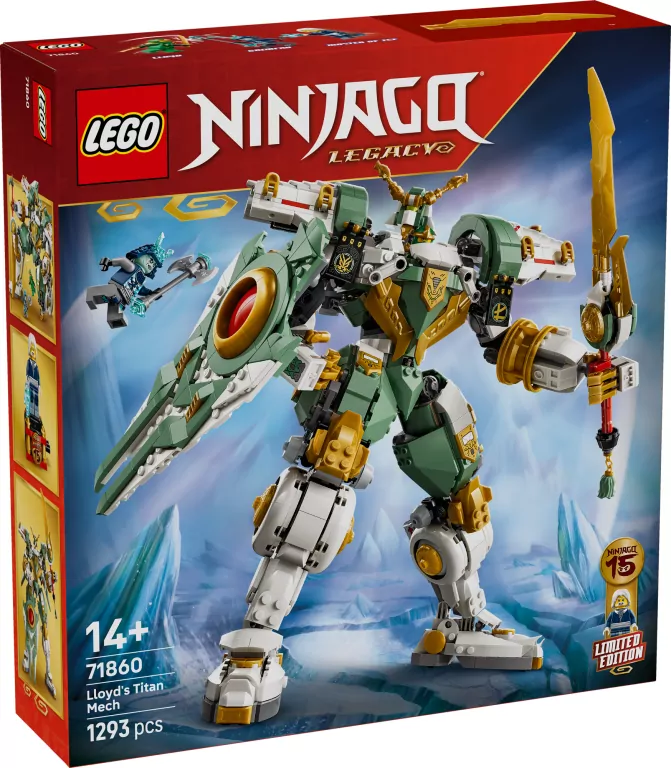 LEGO® Tytanowy mech Lloyda — 15. rocznica 71860 - tantis.pl