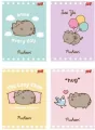 Zeszyt A5/32K kratka laminowany Pusheen - tantis.pl