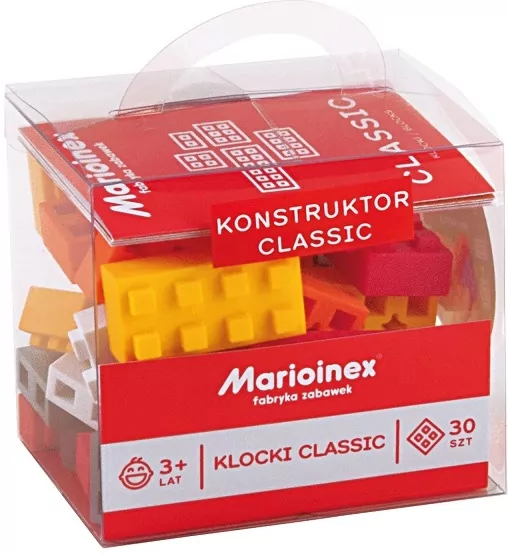 Klocki. Konstruktor Classic 30 elementów - tantis.pl