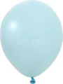 Balony lateksowe Macaron niebieskie 25cm - tantis.pl
