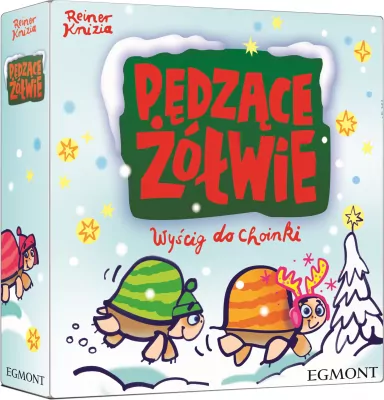 Pędzące żółwie Christmas . Wyścig do choinki