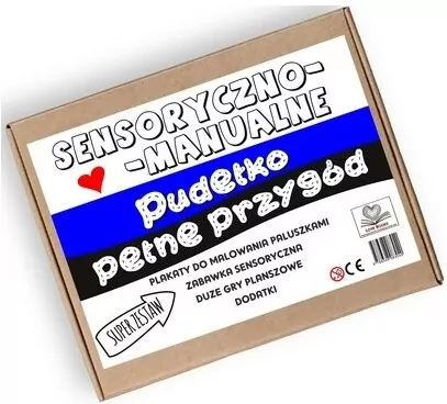 Sensoryczno-manualne pudełko pełne przygód - tantis.pl